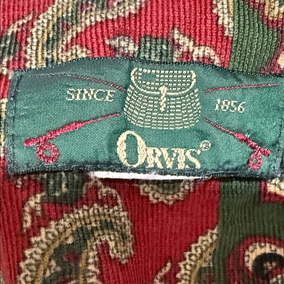 Orvis Lightweight Tapestry Jacket Floral Paisley Boho Cottagecore Button Front - Picture 2 of 4